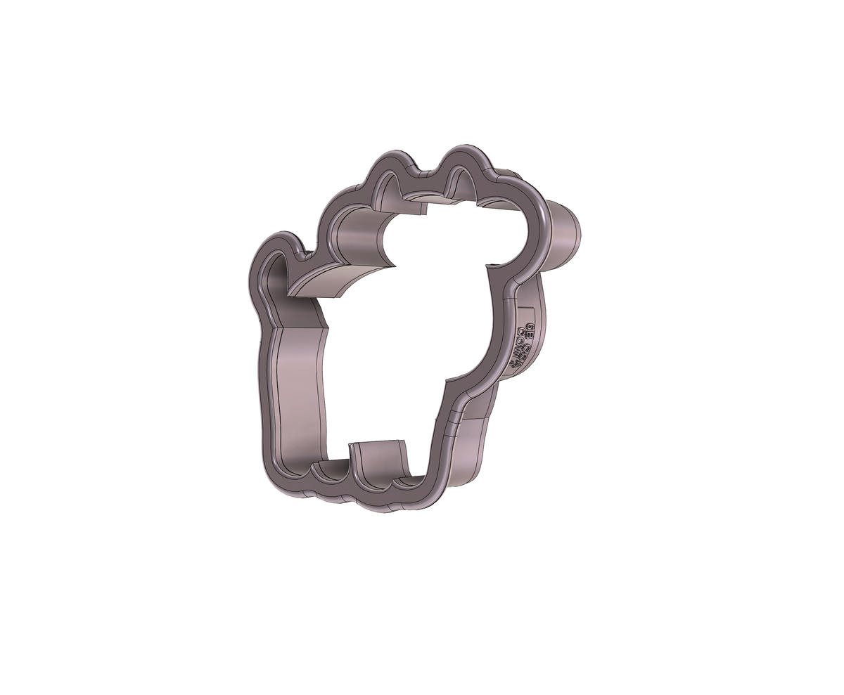 DIGITAL STL Download For Cow 1 Cookie Cutter