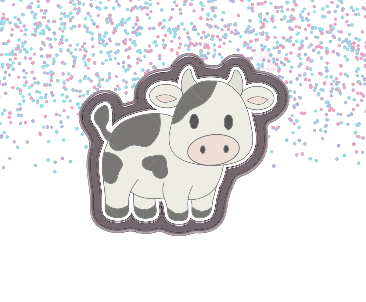 Cow 1 Cookie Cutter
