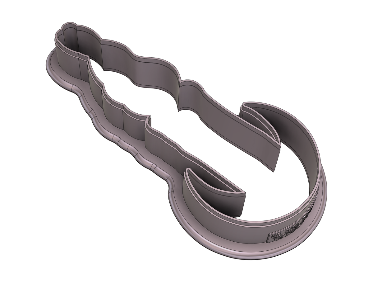 DIGITAL STL Download For Crescent Candle 1 Cookie Cutter