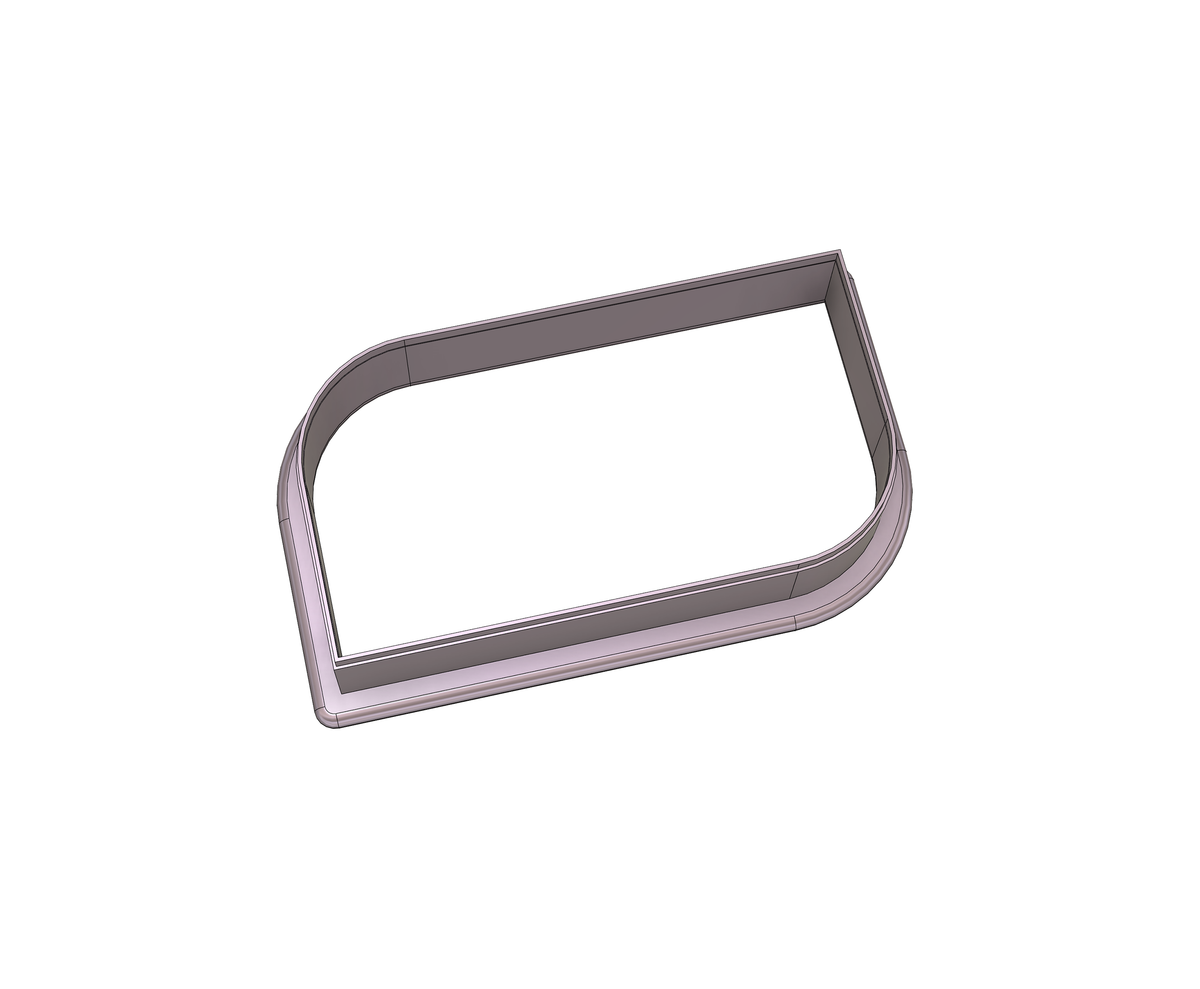 Curvy Shape 2 Cookie Cutter