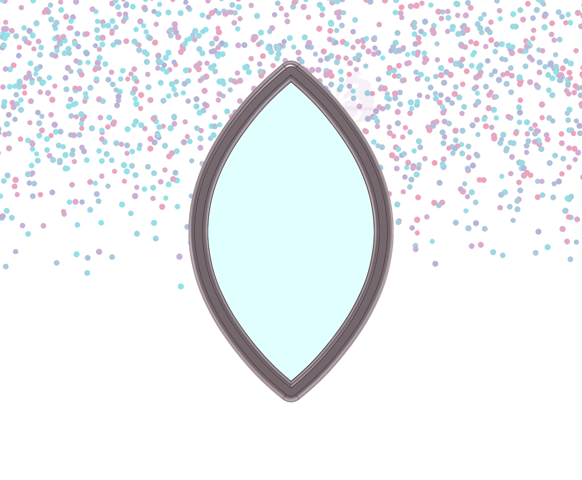 DIGITAL STL Download For Curvy Shape 3 Cookie Cutter