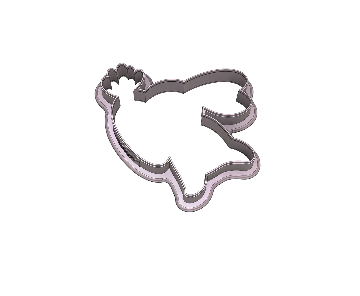 Cute Bunny With Carrot 1 Cookie Cutter