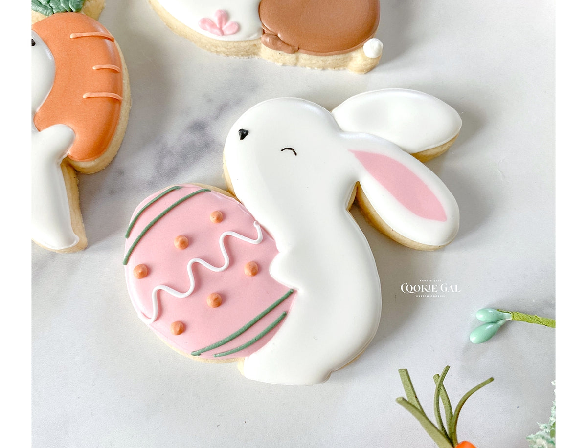 Cute Bunny With Easter Egg 1 Cookie Cutter
