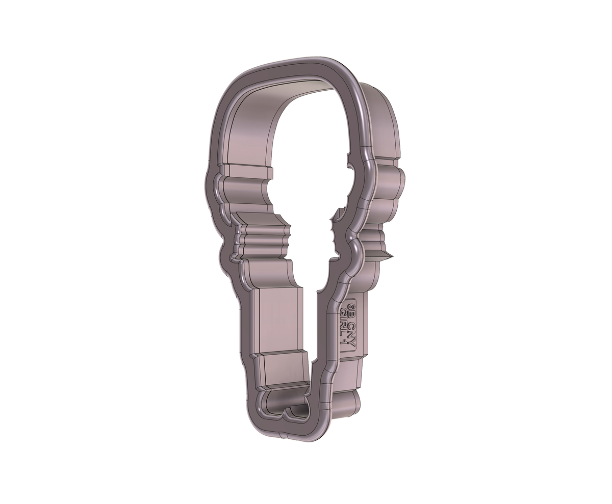 DIGITAL STL Download For Cute Chinese New Year Girl 1 Cookie Cutter