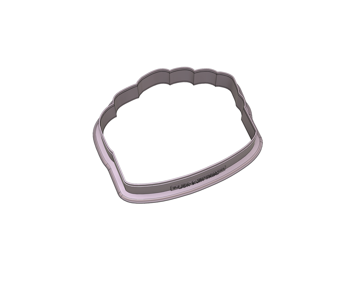 Cute Cinnamon Bun Cookie Cutter