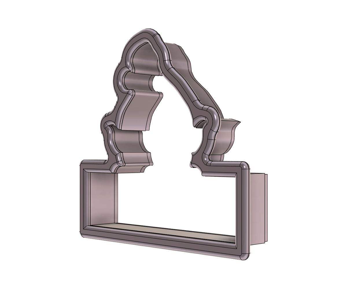 DIGITAL STL Download For Cute Elf Plaque Cookie Cutter