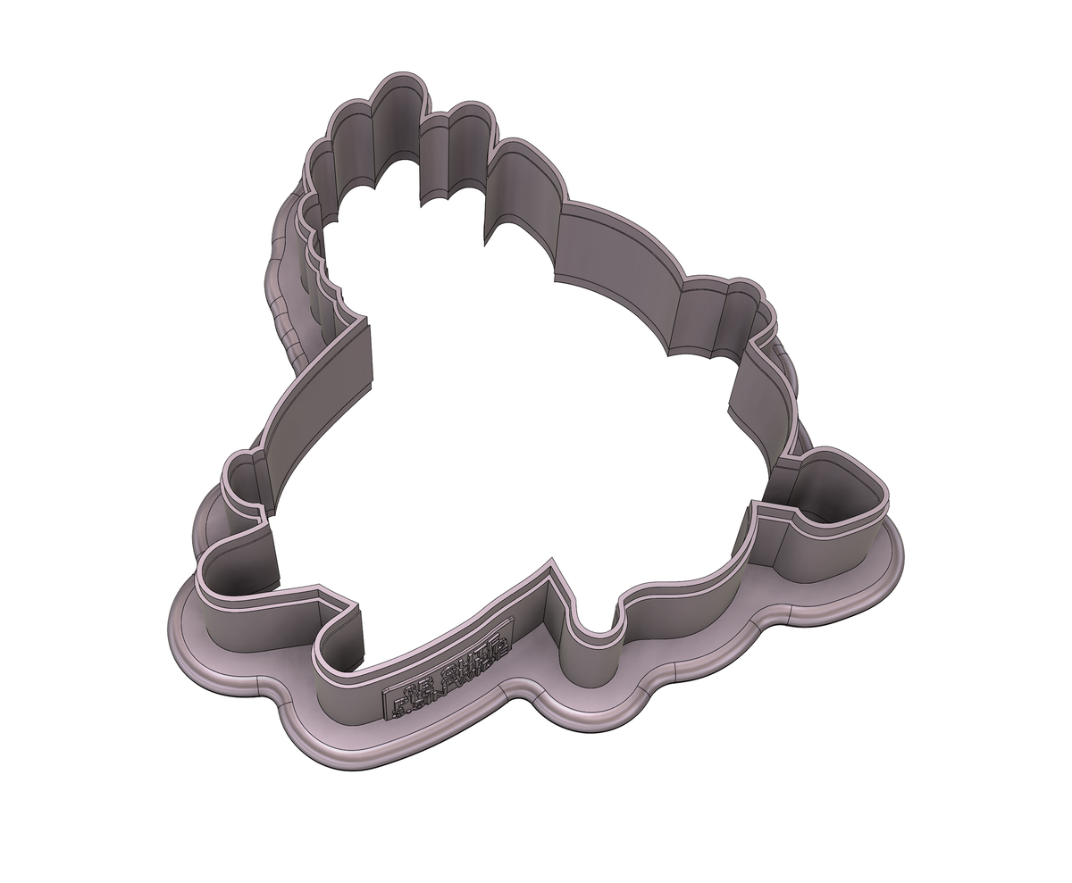 Cute Cupid Pig Cookie Cutter