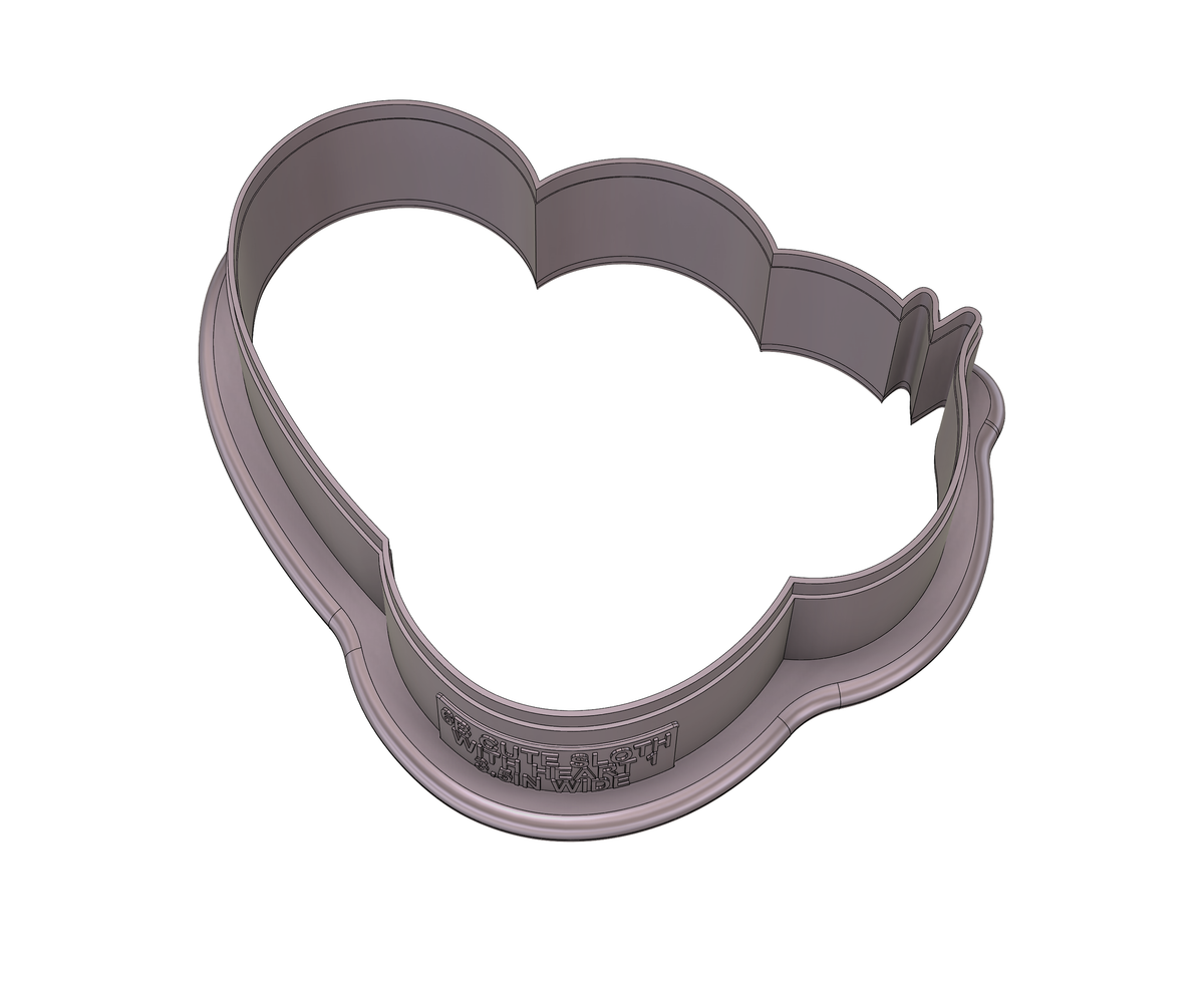 Cute Sloth With Heart 1 Cookie Cutter