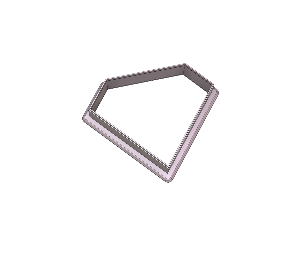 Diamond 1 Cookie Cutter