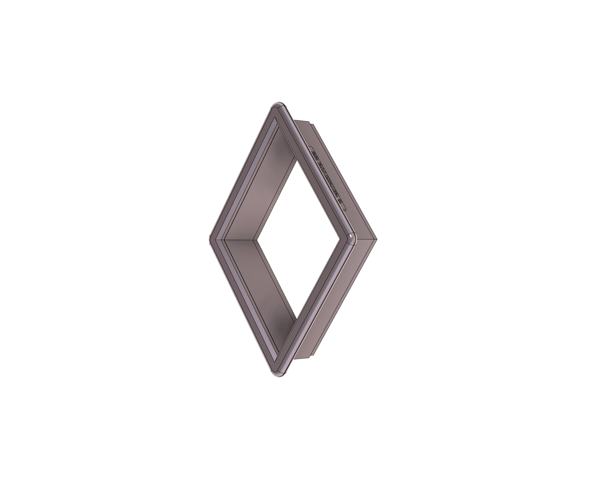 DIGITAL STL Download For Diamond 2 Cookie Cutter