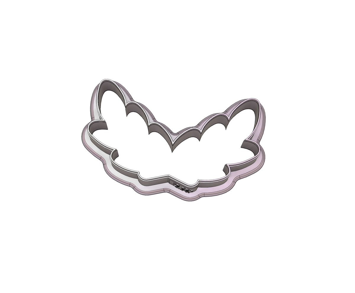 Double Leaf Branch 1 Cookie Cutter