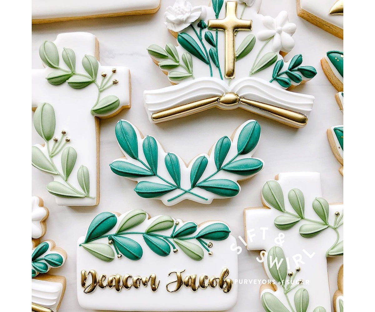 DIGITAL STL Download For Double Leaf Branch 1 Cookie Cutter