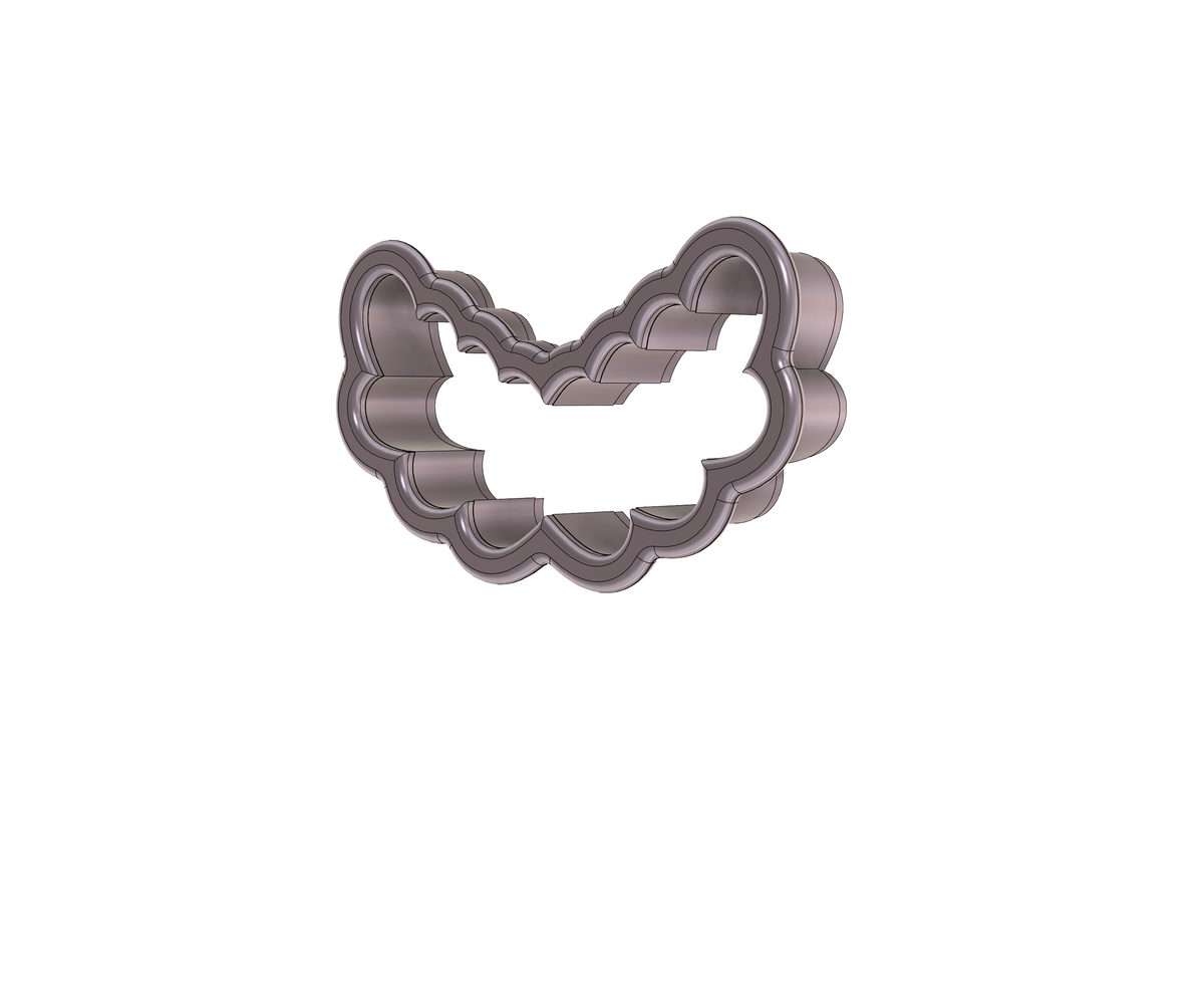 Double Leaf Branch 3 Cookie Cutter