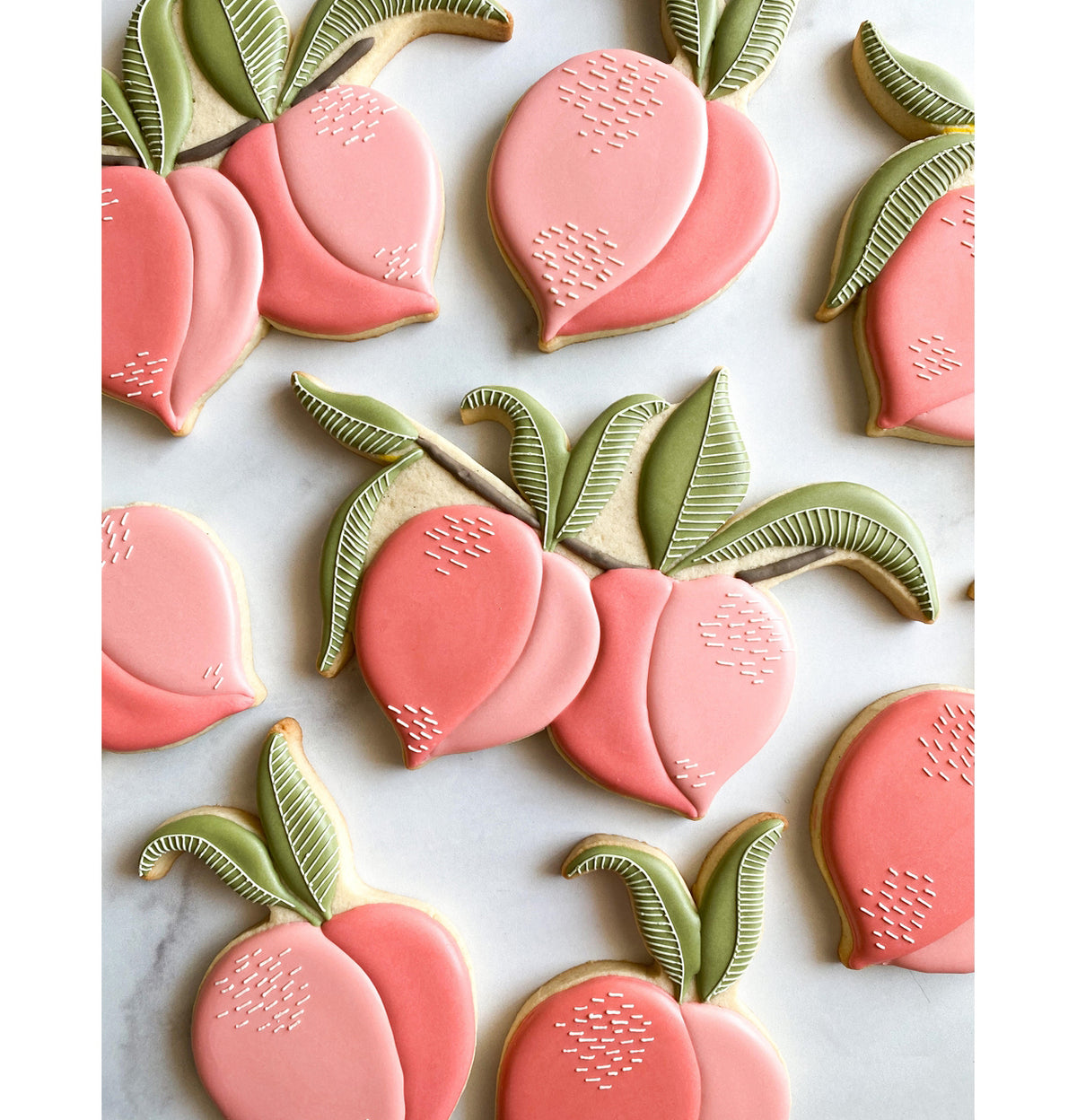 DIGITAL STL Download For Double Peach Branch Cookie Cutter