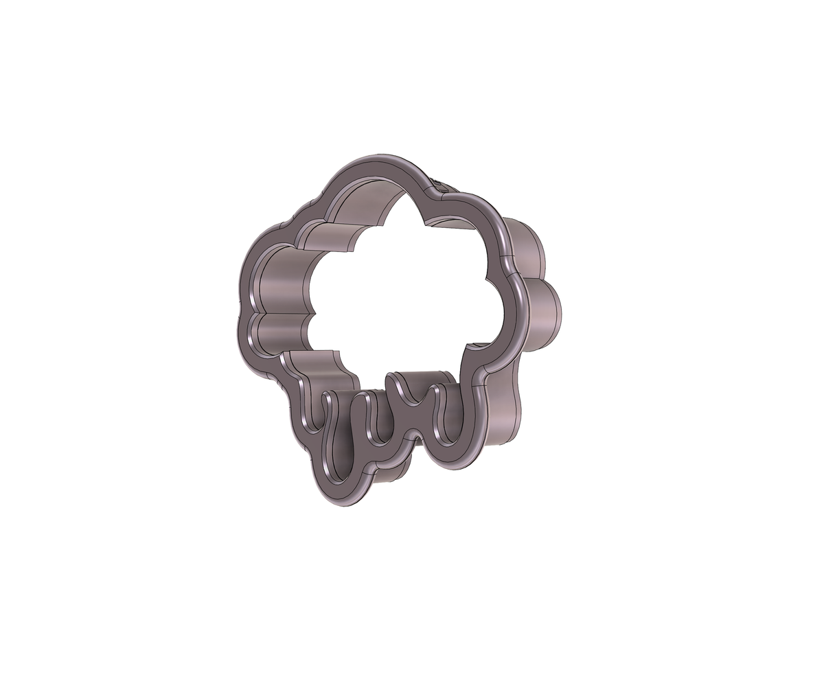 Drippy Cloud Cookie Cutter