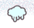 Drippy Cloud Cookie Cutter