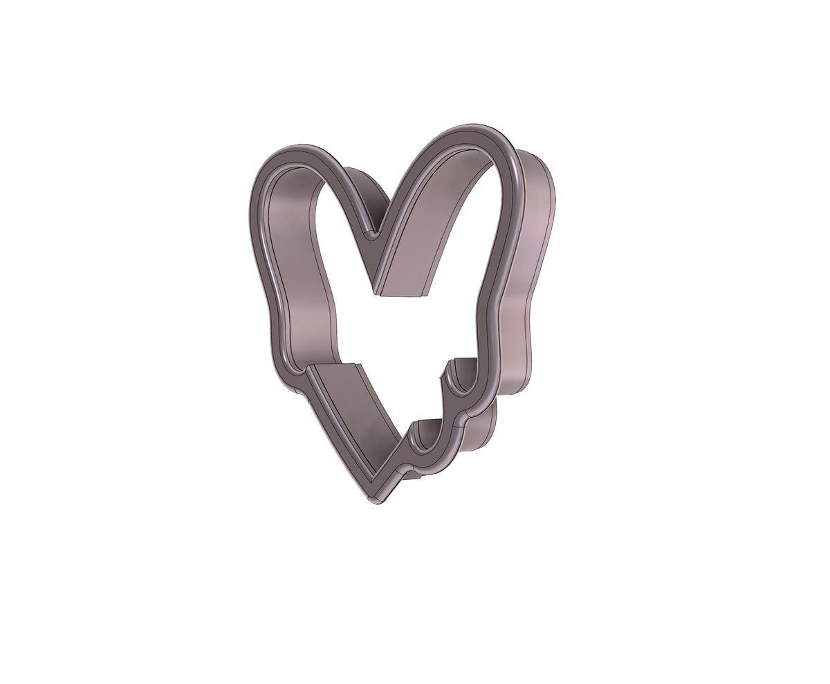 Drippy Heart Cookie Cutter