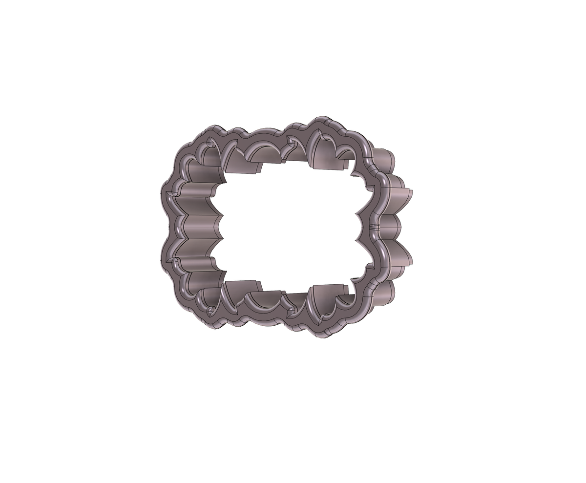Dulce Plaque Cookie Cutter
