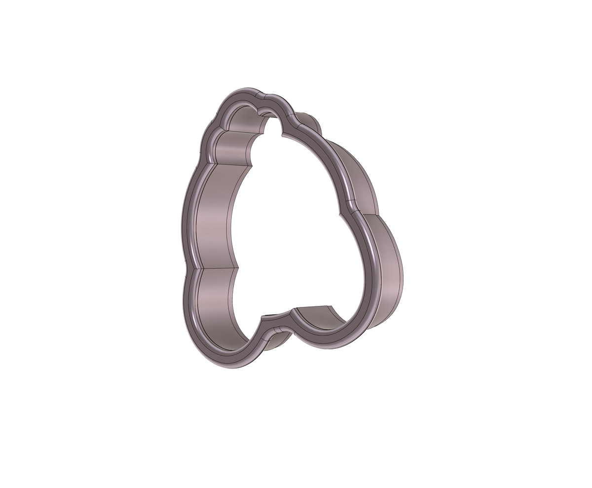 Easter Bunny Butt 1 Cookie Cutter