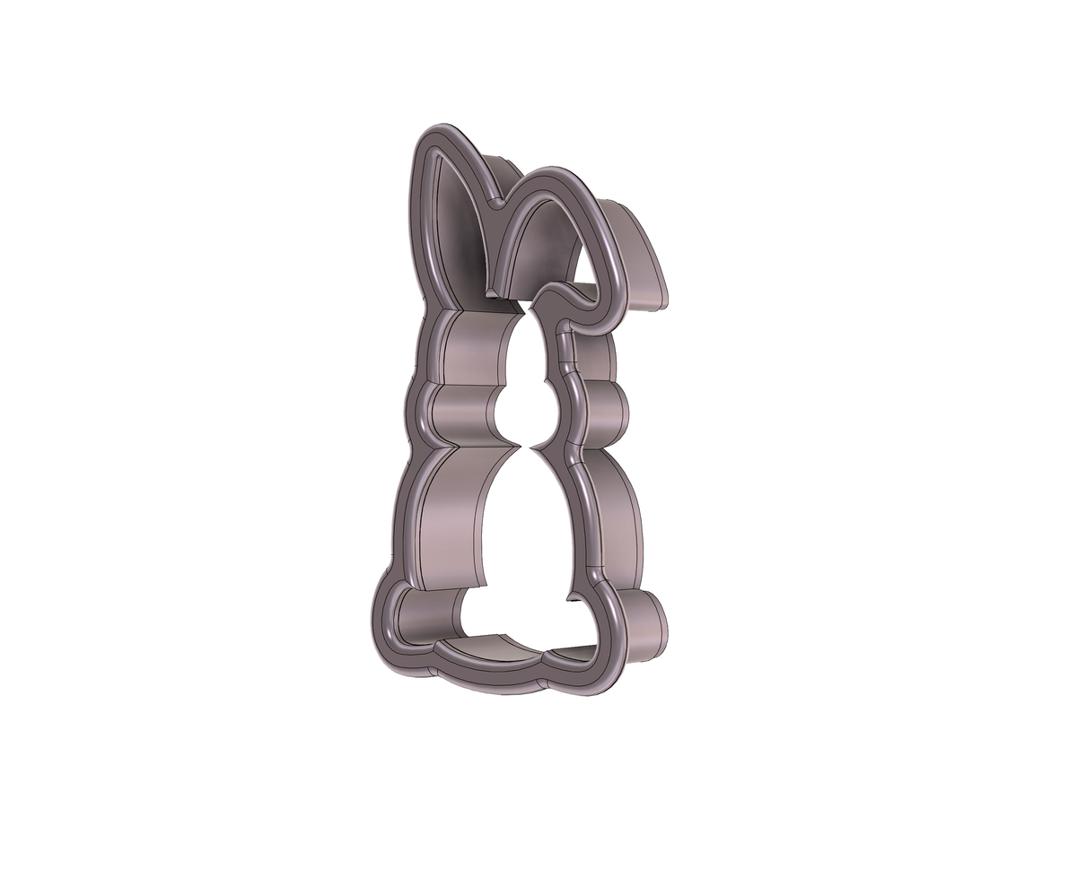Easter Bunny Floppy Ear Cookie Cutter