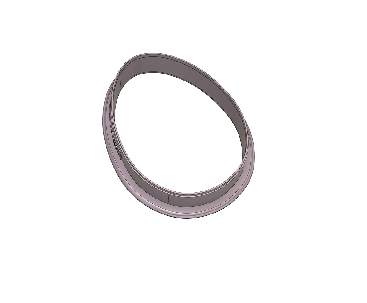 DIGITAL STL Download For Easter Egg 1 Cookie Cutter