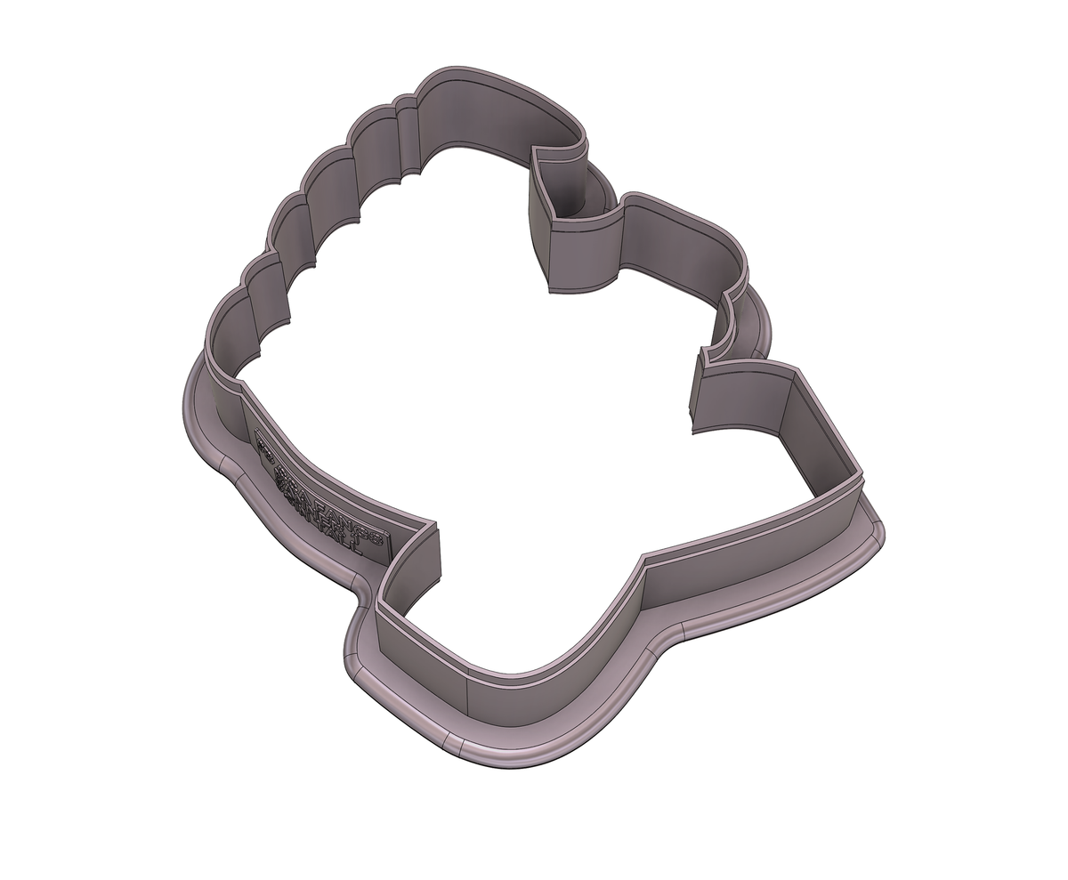 Fangs Banner 1 Cookie Cutter