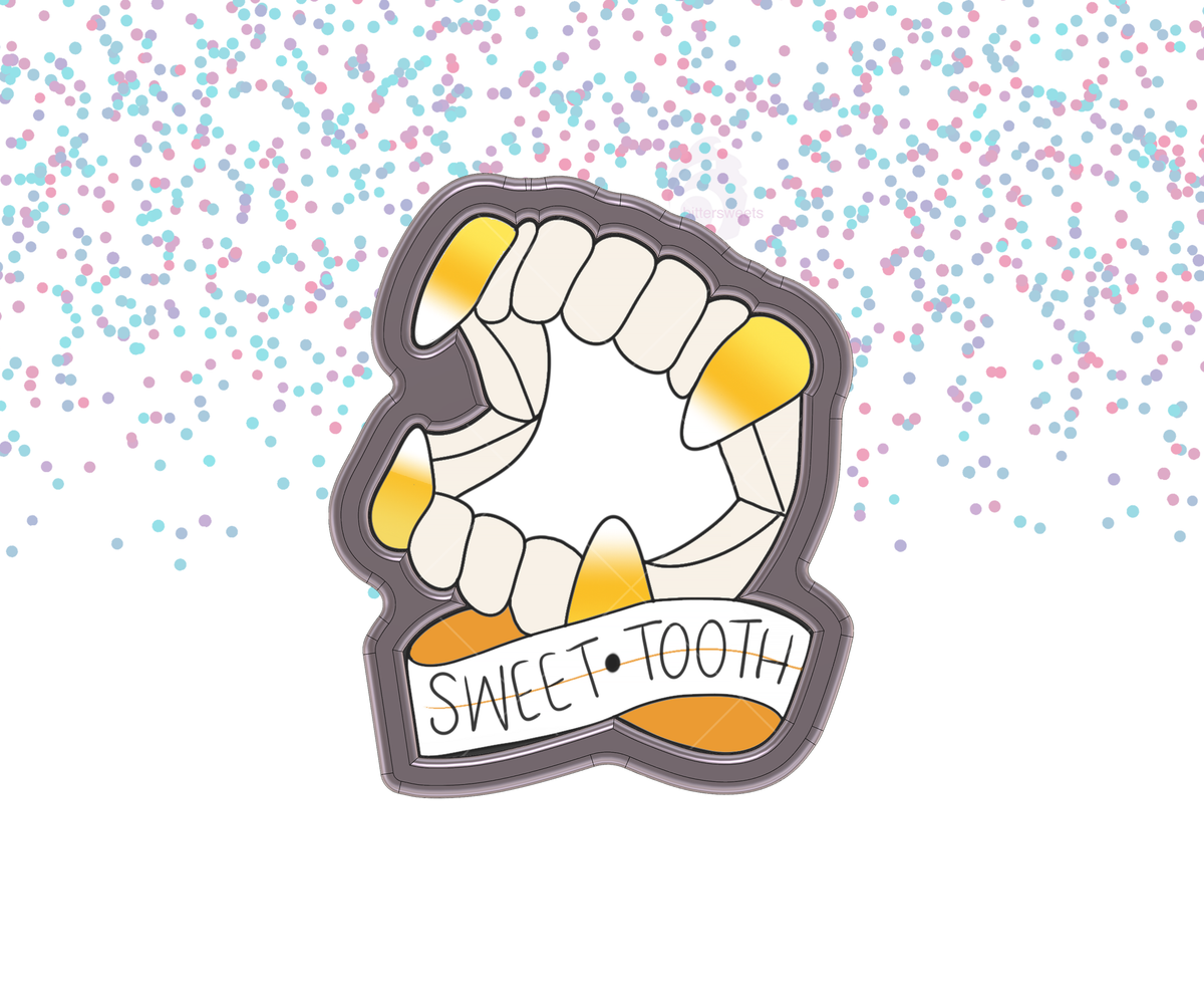 Fangs Banner 1 Cookie Cutter