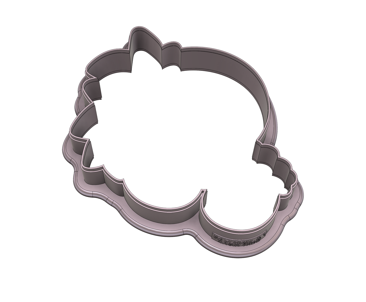 Floral Ampersand 1 Cookie Cutter