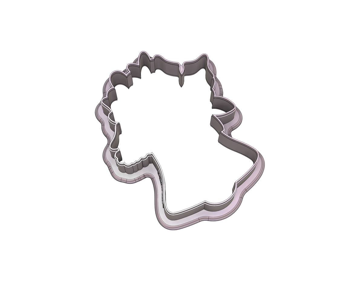 Floral Bell 1 Cookie Cutter