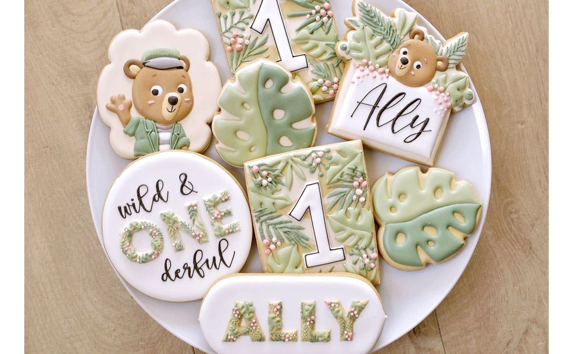 Floral Envelope 1 Cookie Cutter