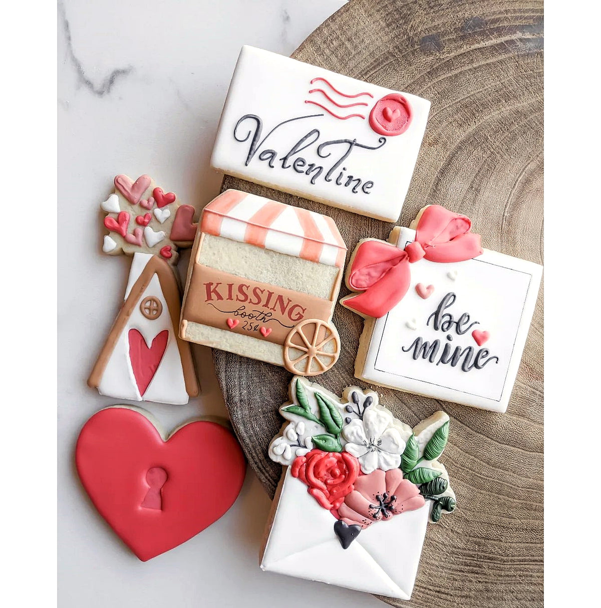 Floral Envelope 1 Cookie Cutter