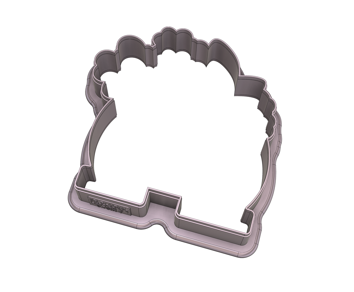 Floral Letter C 1 Cookie Cutter