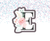 Floral Letter E 1 Cookie Cutter