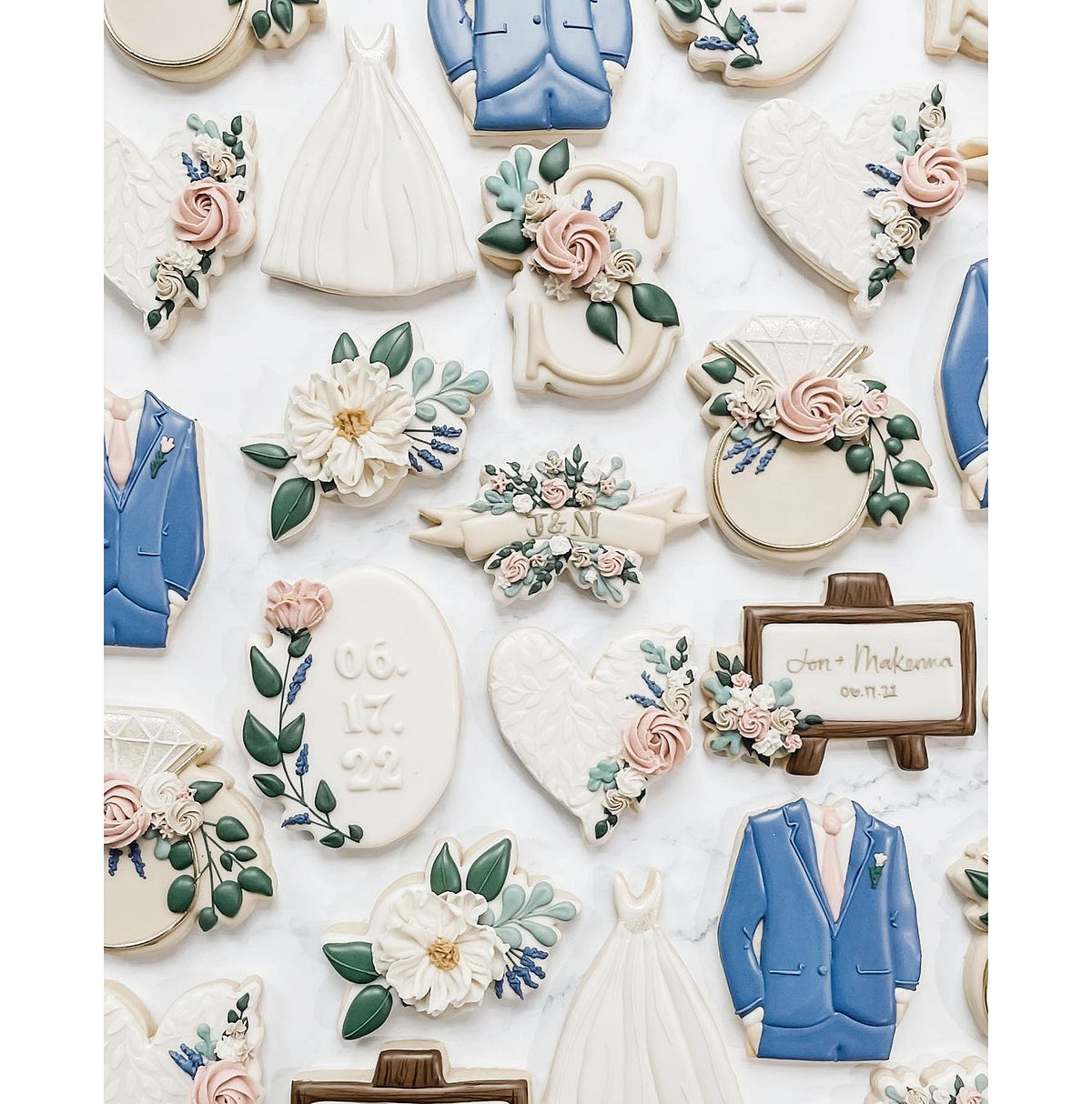 DIGITAL STL Download For Floral Letter S 1 Cookie Cutter