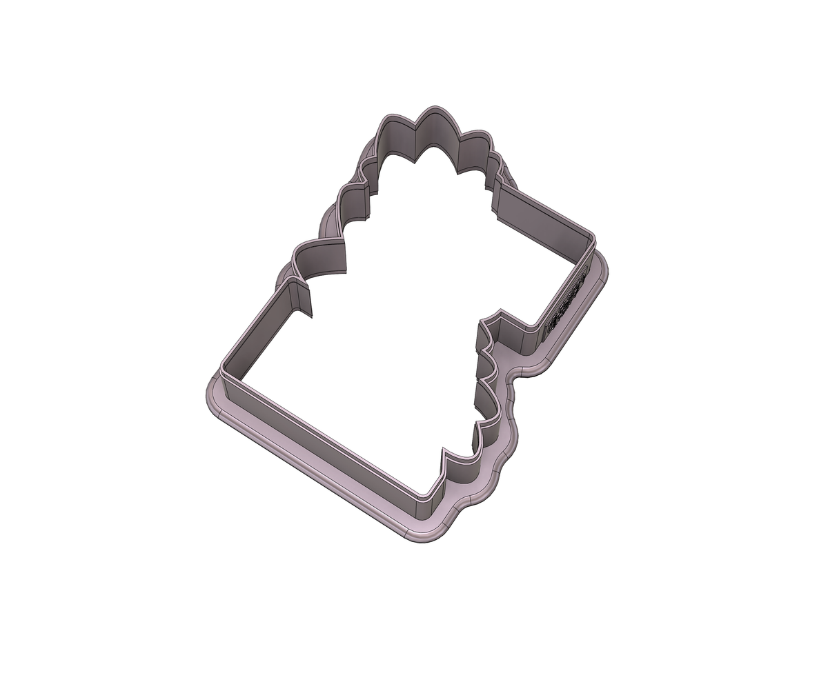 Floral Letter Z 1 Cookie Cutter