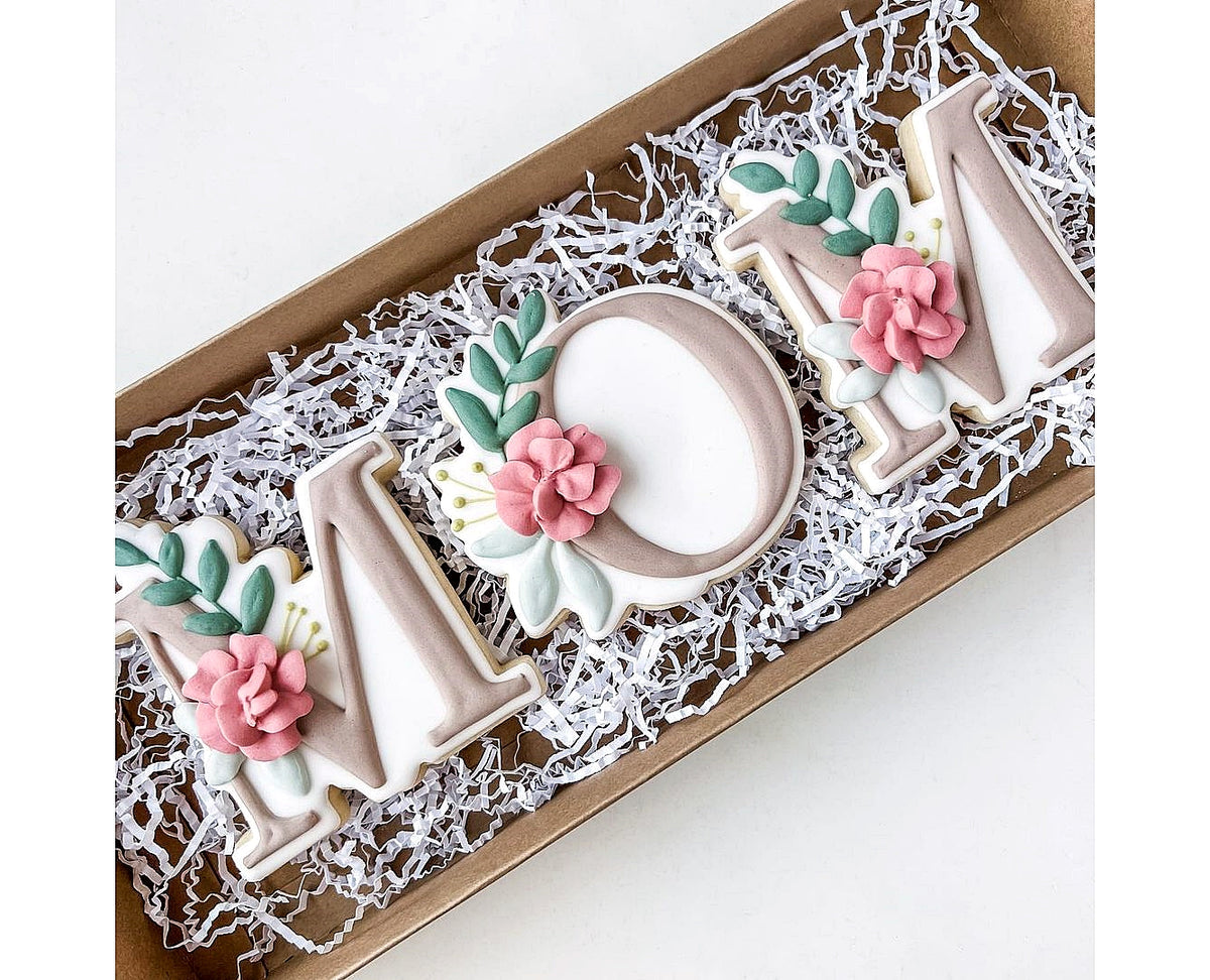 DIGITAL STL Download For Floral Letter O 1 Cookie Cutter