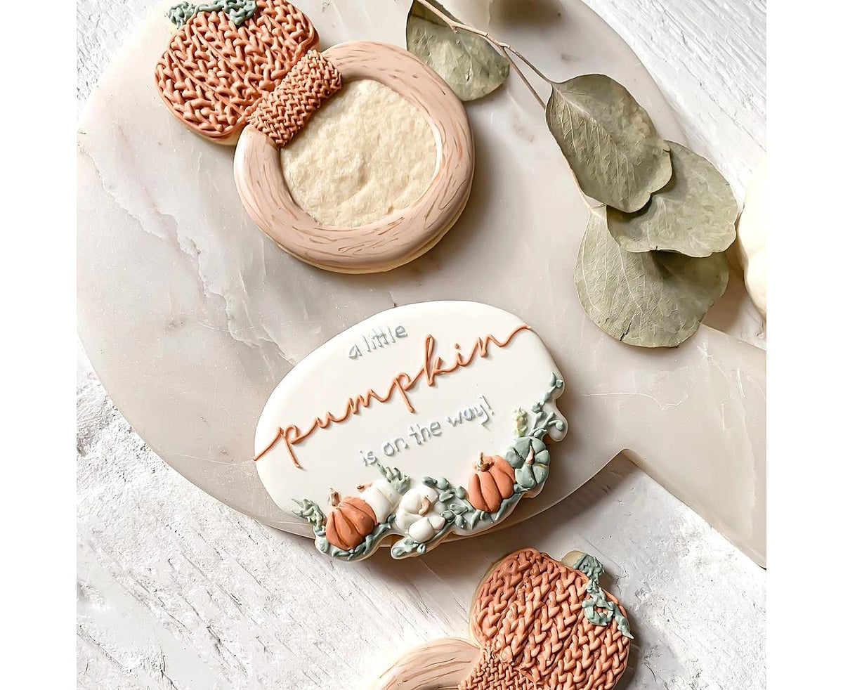 DIGITAL STL Download For Floral Oval Plaque 1 Cookie Cutter