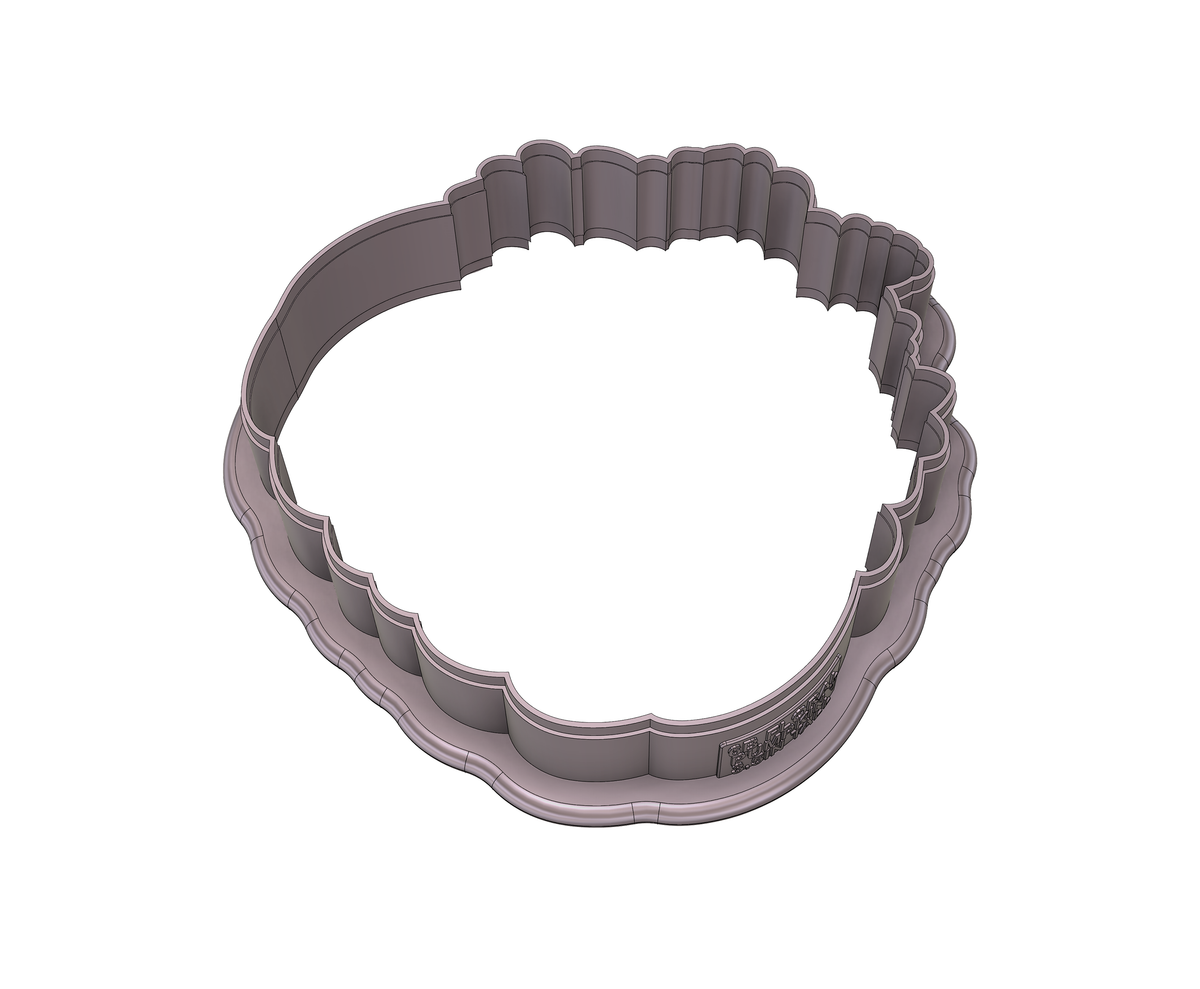 Floral Pumpkin 1 Cookie Cutter