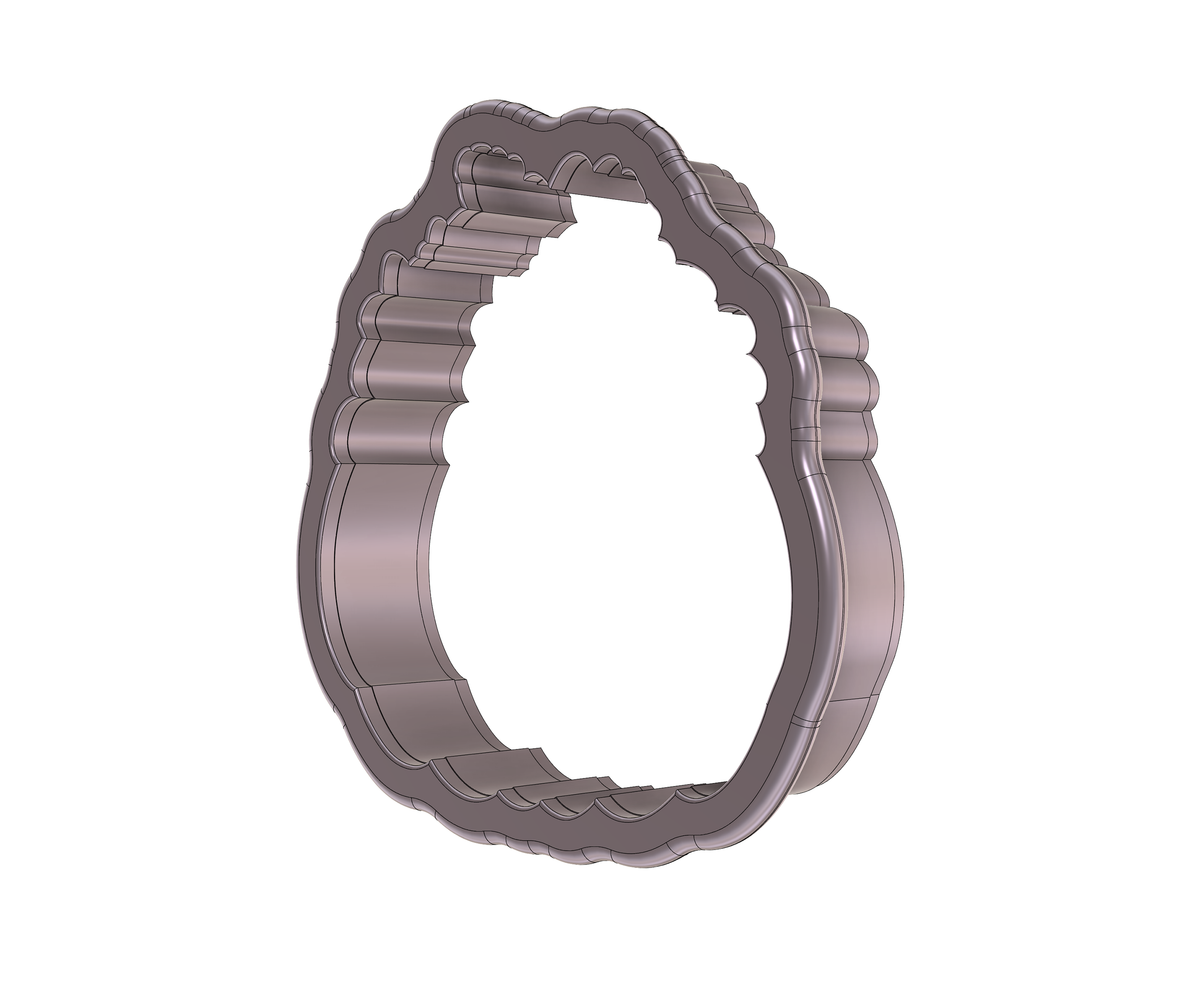 Floral Pumpkin 1 Cookie Cutter