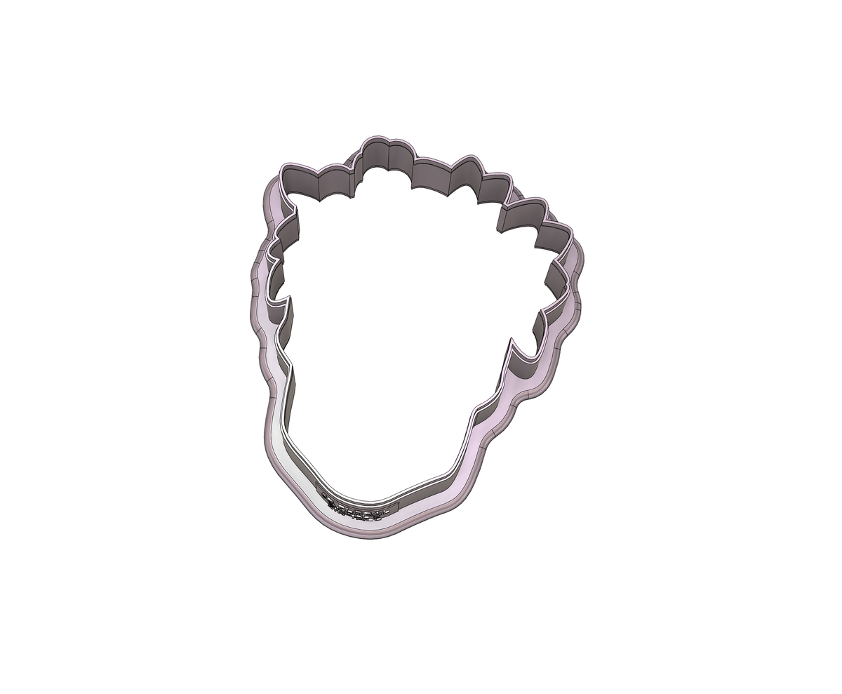 Floral Skull 2 Cookie Cutter