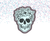 Floral Skull 2 Cookie Cutter