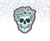 DIGITAL STL Download For Floral Skull 2 Cookie Cutter
