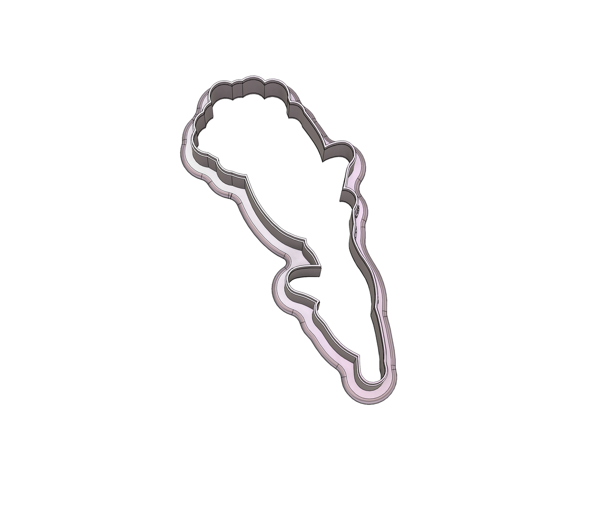 Flower With Stem 1 Cookie Cutter