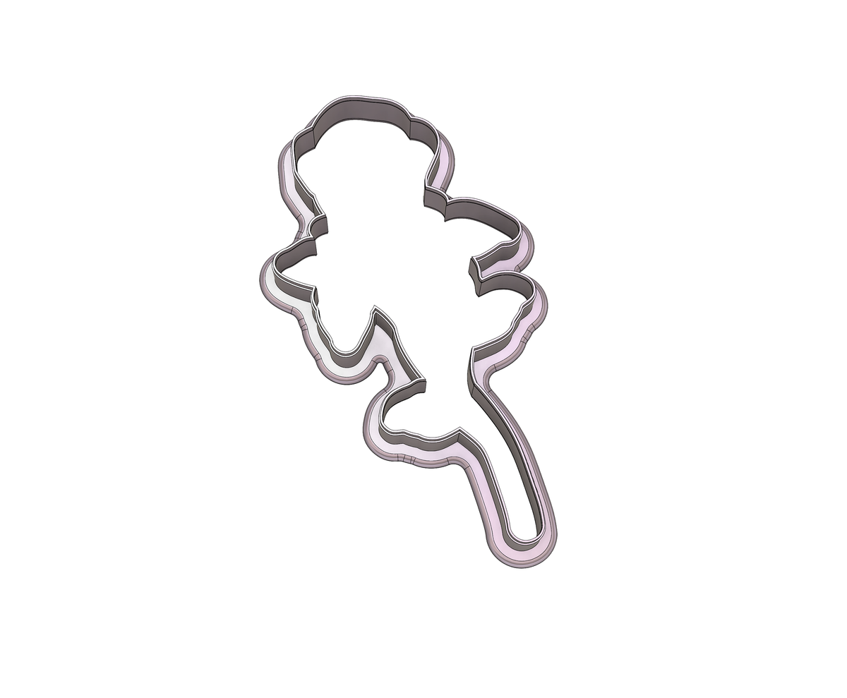 Rose With Stem Cookie Cutter