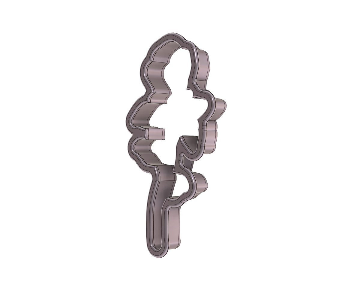 Rose With Stem Cookie Cutter