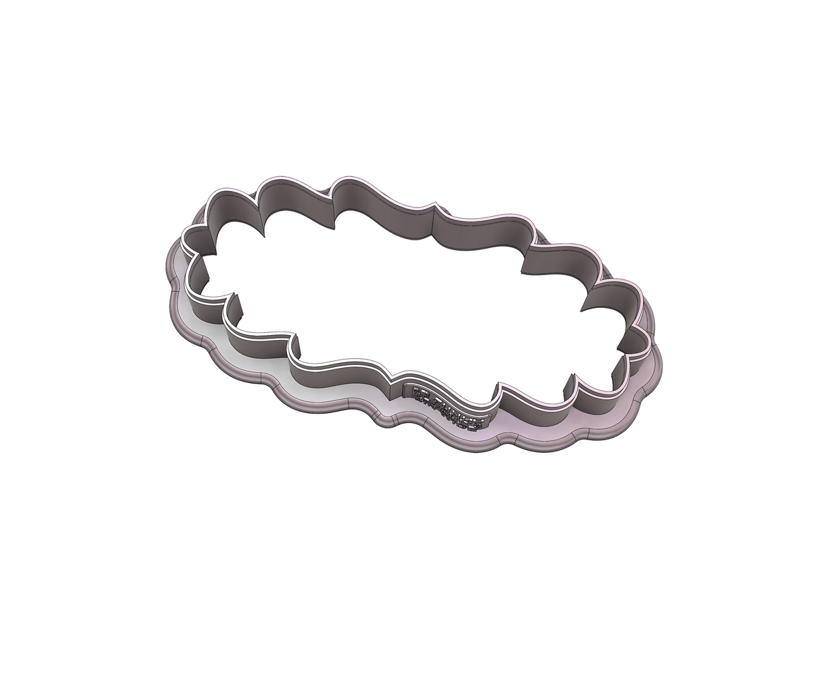 Funky Plaque 3 Cookie Cutter