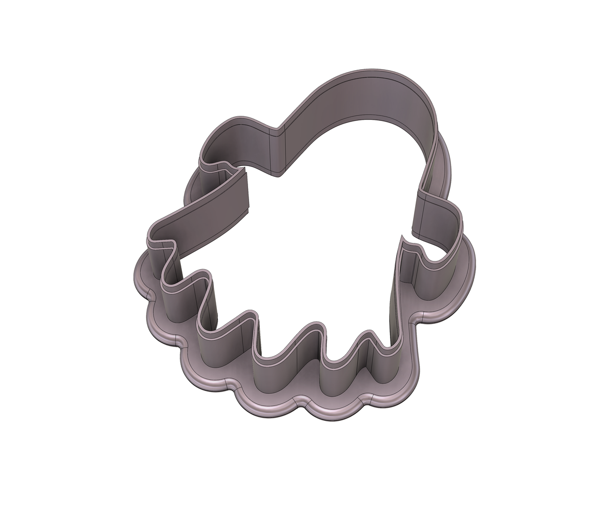 DIGITAL STL Download For Ghost 1 Cookie Cutter