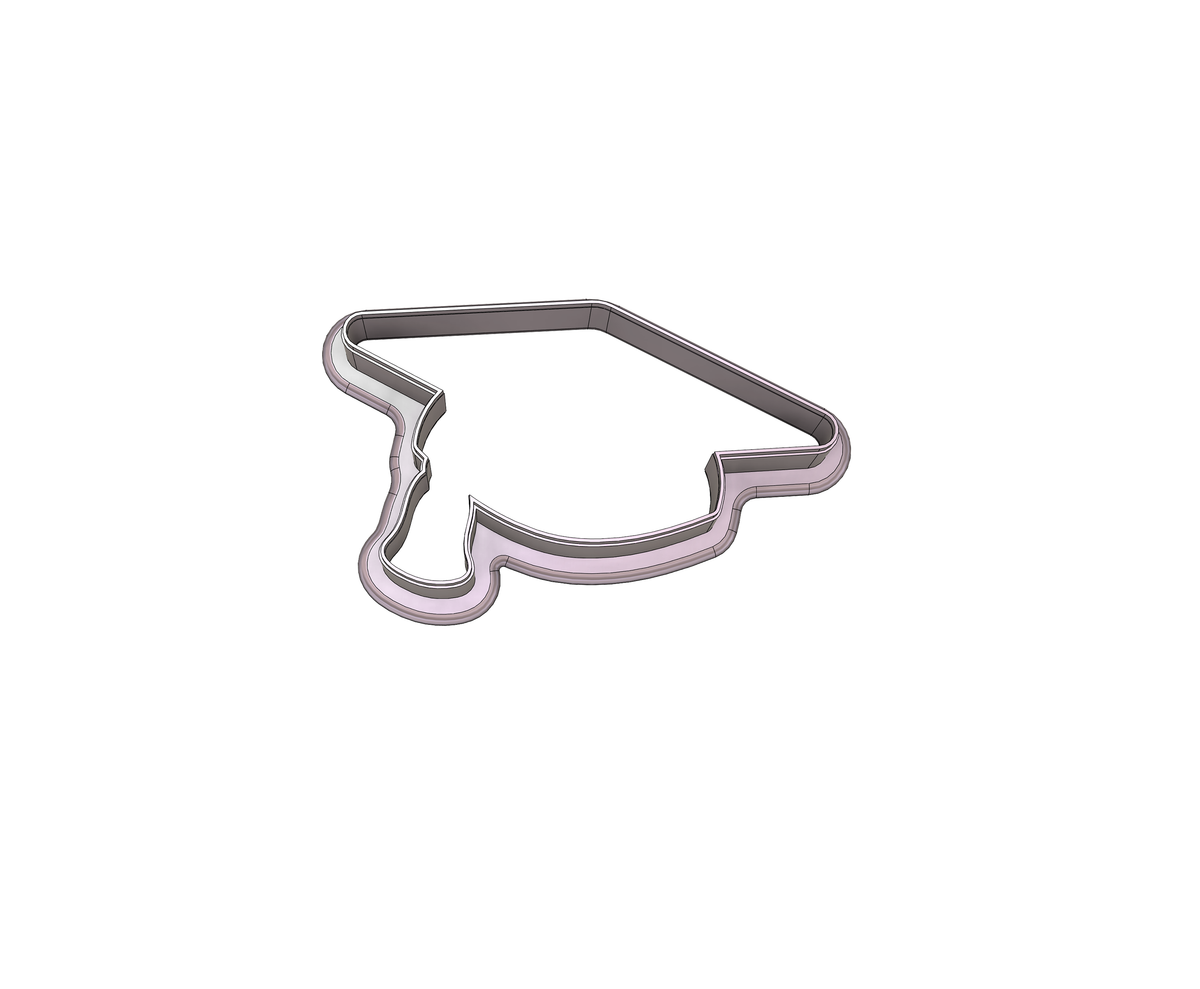 Graduation Cap 1 Cookie Cutter