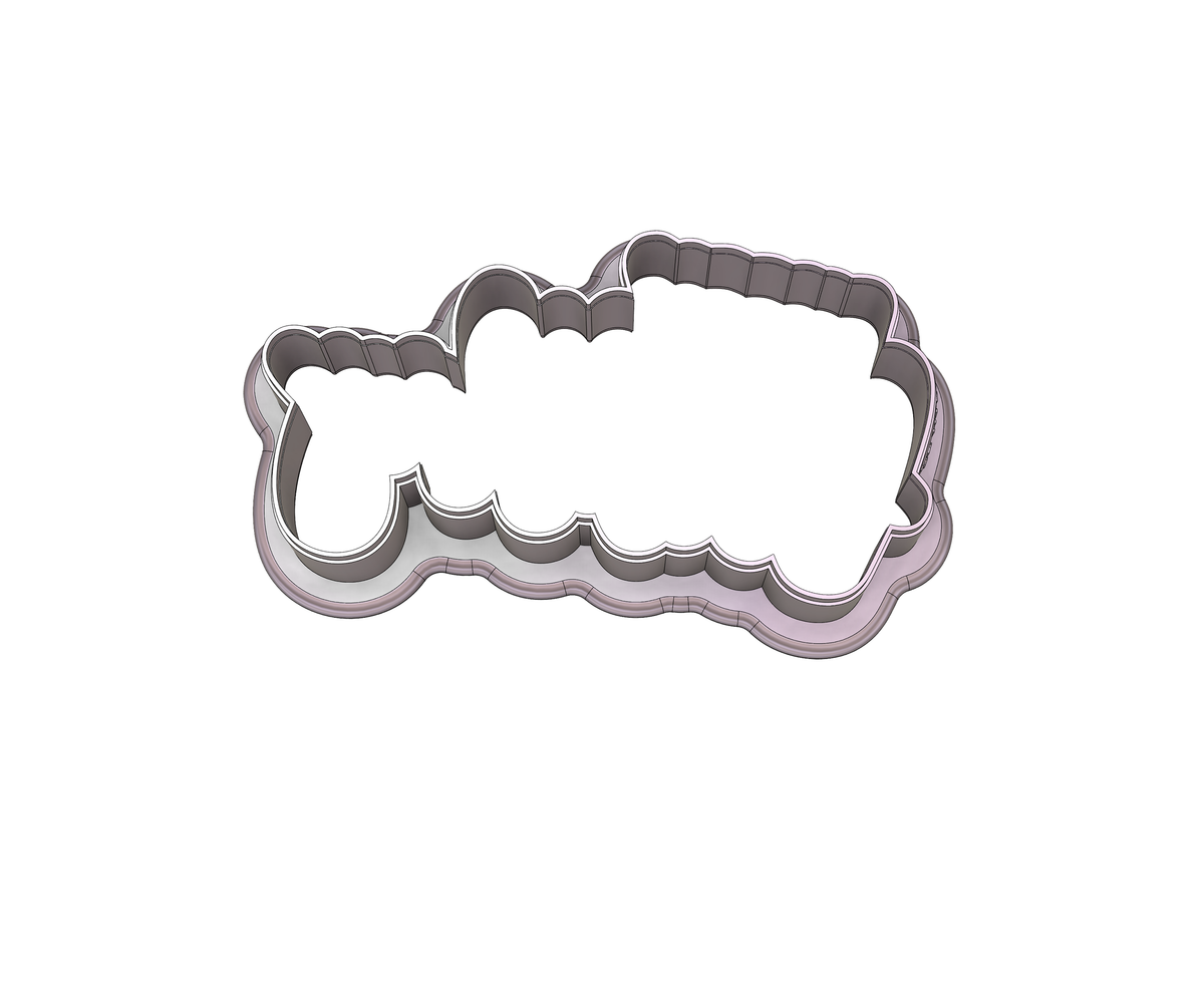 Happy Birthday 1 Lettered Cookie Cutter