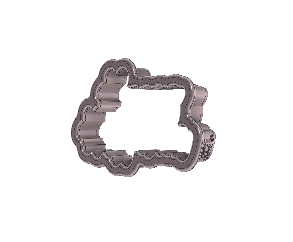 DIGITAL STL Download For Happy Halloween 1 Lettered Cookie Cutter